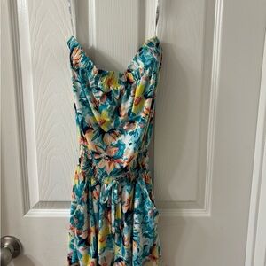 Guess Multicolor Floral Dress